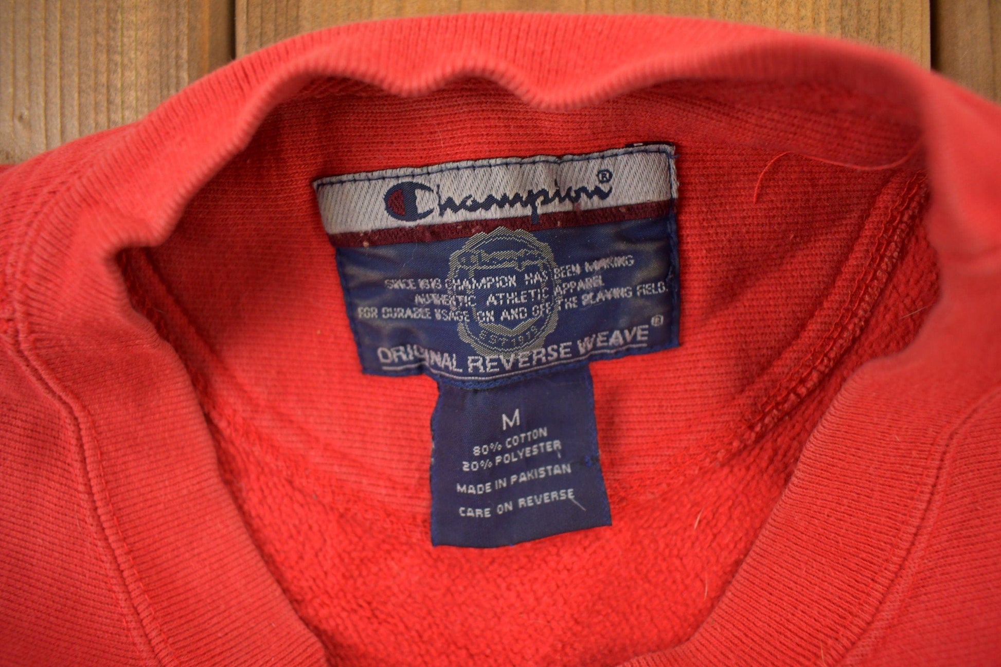 Vintage 1990s University Of Wisconsin Champion Reverse Weave Crewneck Sweatshirt Men's Large from propervintagecanada