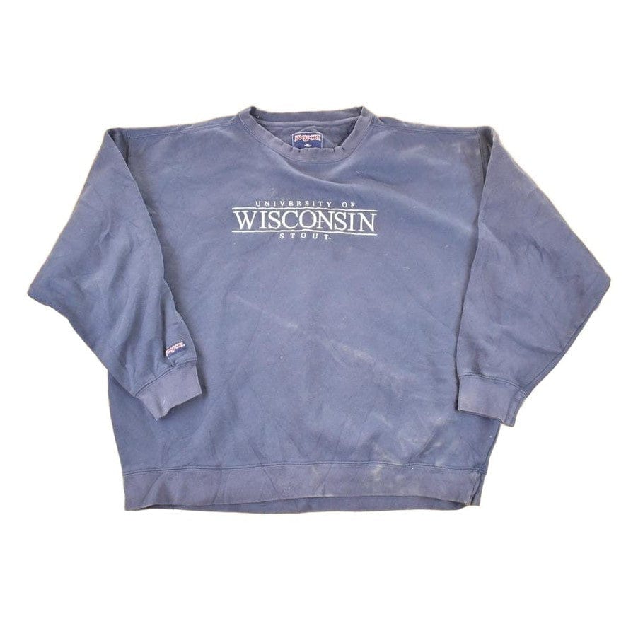 Vintage 1990s University Of Wisconsin Crewneck Sweater Men's L from propervintagecanada