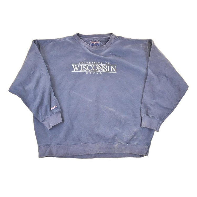 Vintage 1990s University Of Wisconsin Crewneck Sweater Men's L from propervintagecanada