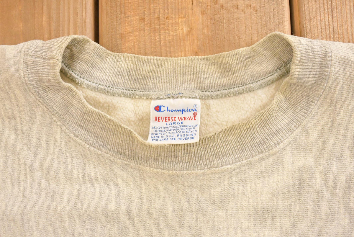 Vintage 1990s Ursinus College Champion Reverse Weave Crewneck Sweatshirt Men's Large from propervintagecanada