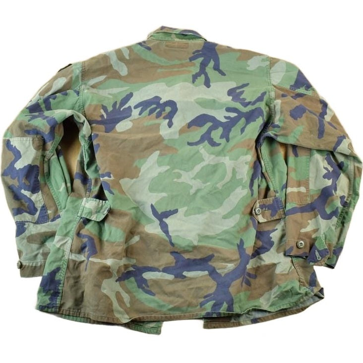 Vintage 1990s Us Army Military Button Up Camo Style Shirt Men's Medium from propervintagecanada