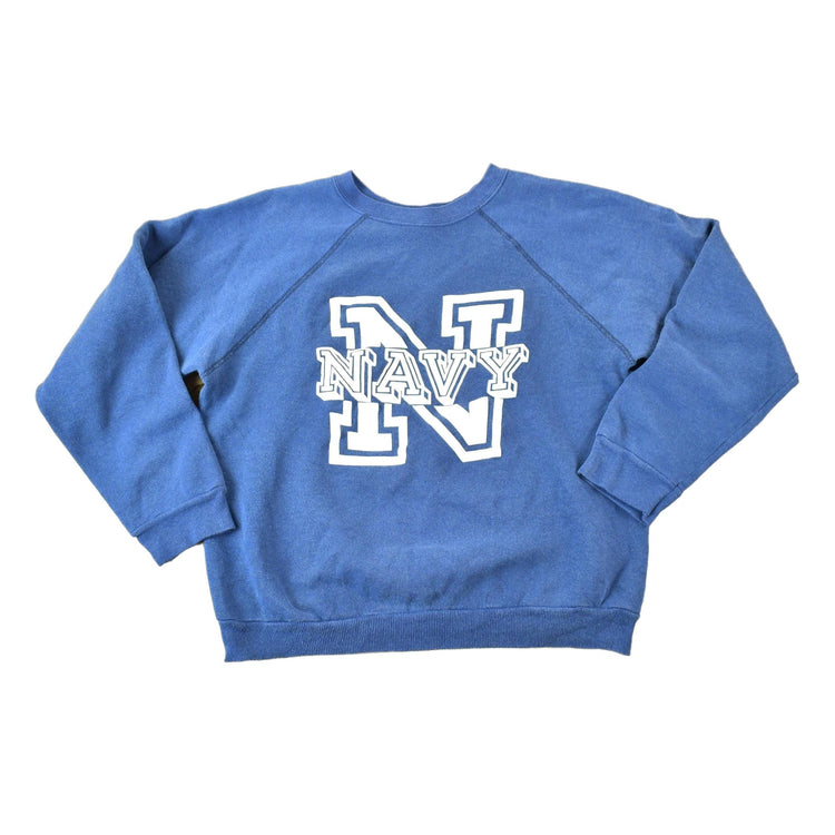 Vintage 1990s US Navy Souvenir Crewneck Sweatshirt Men's Small from propervintagecanada