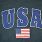 Vintage 1990s USA American Flag Crewneck Sweatshirt Mens XL from propervintagecanada