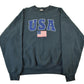 Vintage 1990s USA American Flag Crewneck Sweatshirt Mens XL from propervintagecanada
