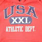 Vintage 1990s USA Athletic DEPT Hoodie Sweatshirt Mens M from propervintagecanada