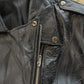 Vintage 1990s USA Biker Motorcycle Leather Jacket Men's Large from propervintagecanada