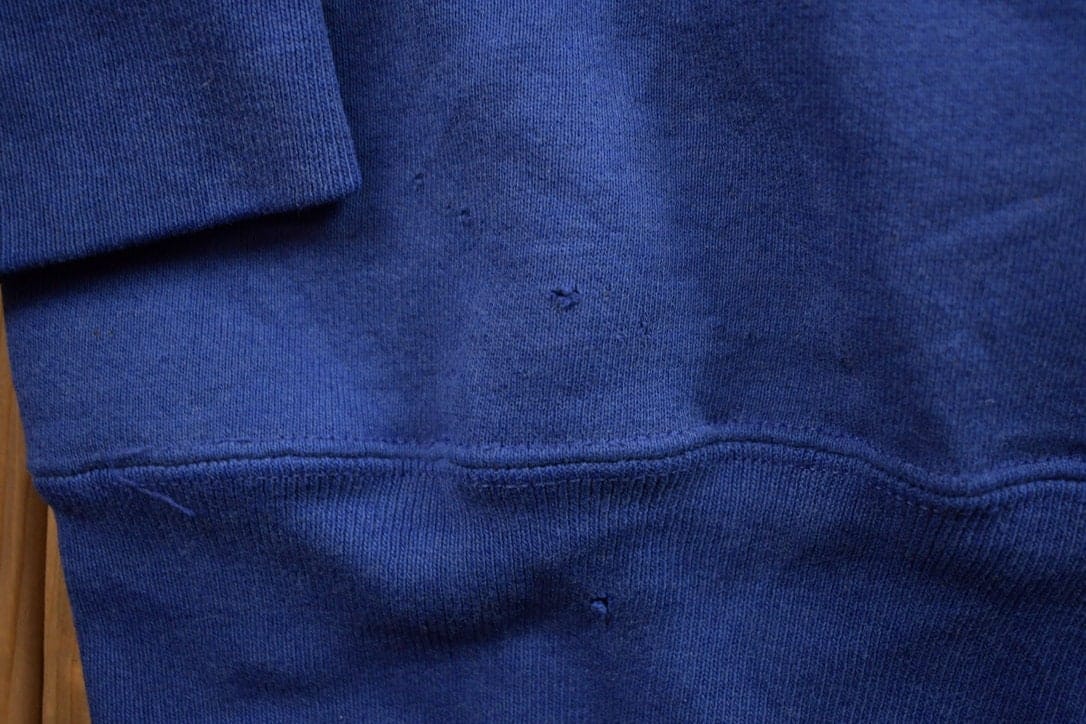 Vintage 1990s USA Olympic Blank Navy Blue Crewneck Sweatshirt from propervintagecanada