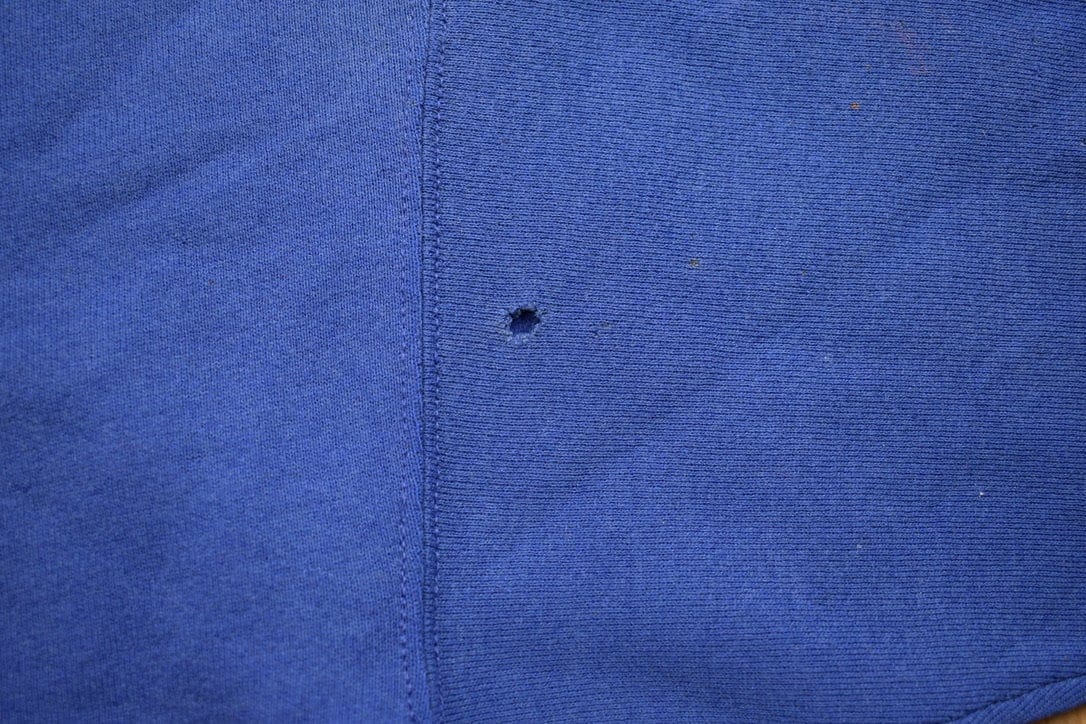 Vintage 1990s USA Olympic Blank Navy Blue Crewneck Sweatshirt from propervintagecanada