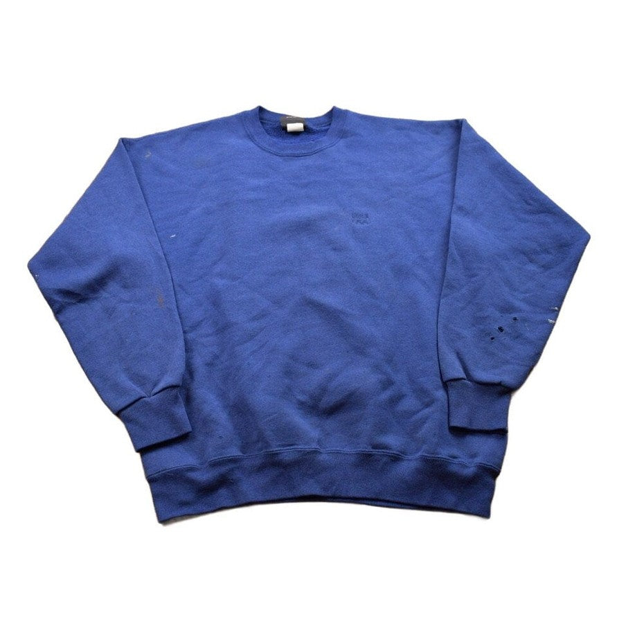 Vintage 1990s USA Olympic Blank Navy Blue Crewneck Sweatshirt from propervintagecanada