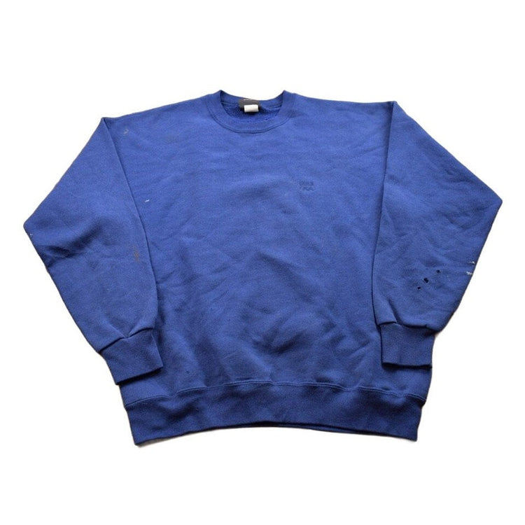 Vintage 1990s USA Olympic Blank Navy Blue Crewneck Sweatshirt from propervintagecanada