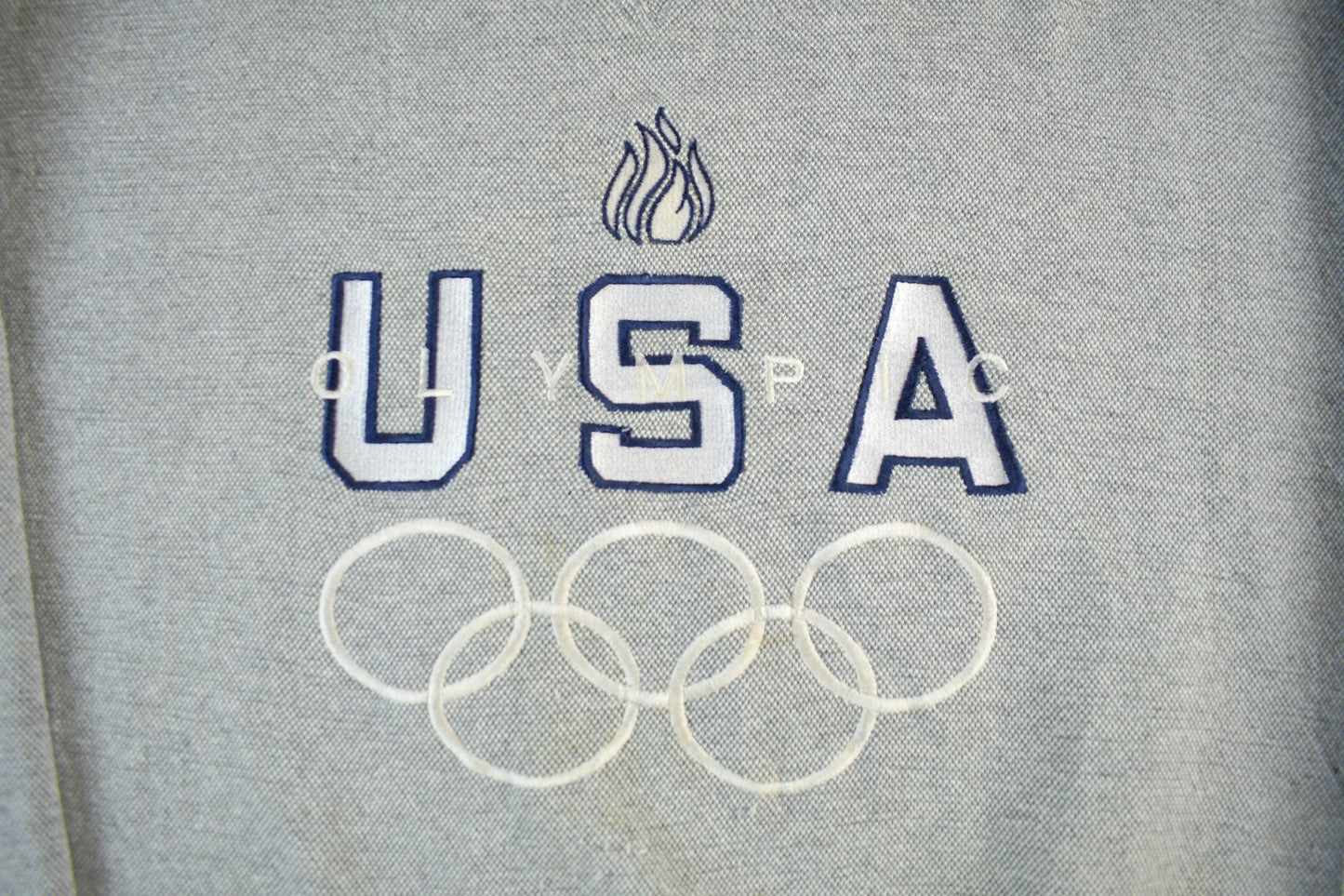 Vintage 1990s USA Olympic Crewneck Sweatshirt Men's XL