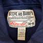 Vintage 1990s USA Steve And Barry's Embroidered Hoodie Sweatshirt Youth L Men's Large/ 90's Destination Sweater from propervintagecanada
