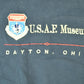Vintage 1990s USAF Museum Dayton Ohio Souvenir Crewneck Sweatshirt Made In USA Men's Large from propervintagecanada