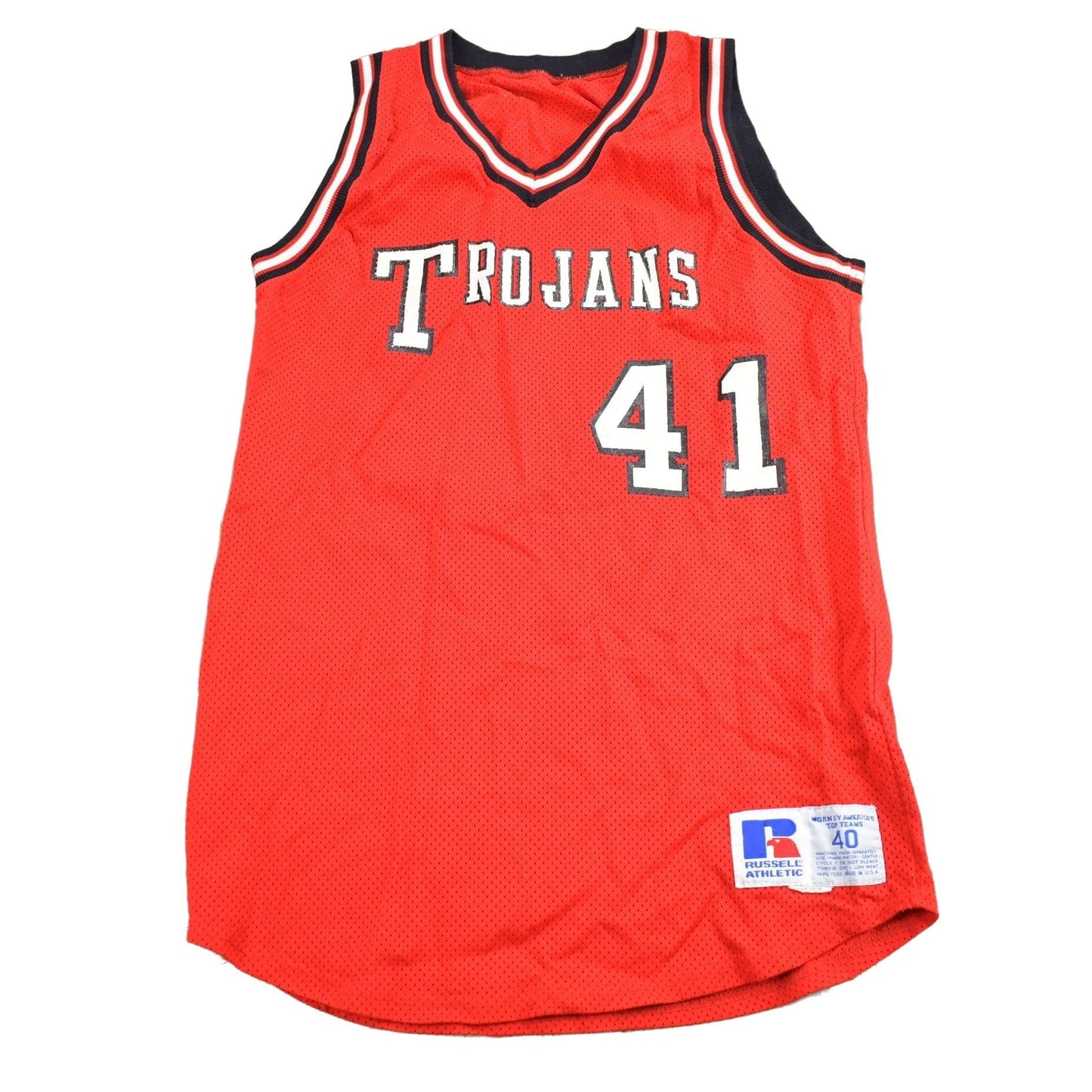 Vintage 1990s USC Trojans NCAA Collegiate Basketball JerseyMen's Medium from propervintagecanada