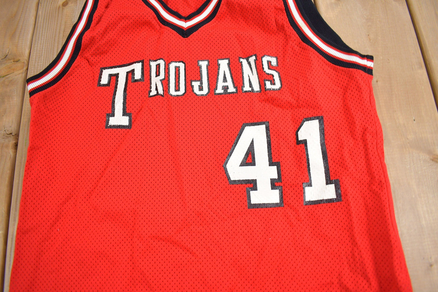 Vintage 1990s USC Trojans NCAA Collegiate Basketball JerseyMen's Medium from propervintagecanada