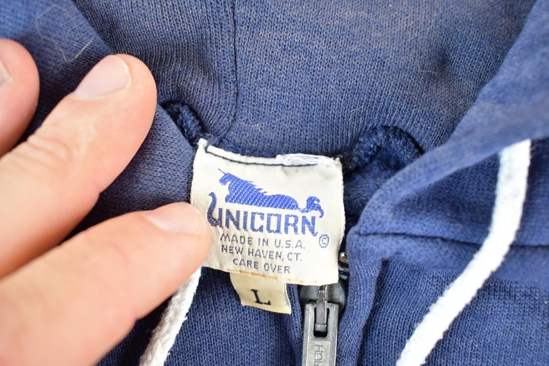 Vintage 1990s USCG Auxiliary Hoodie Sweatshirt Mens S M from propervintagecanada