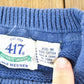 Vintage 1990s Van Heusen 417 Yachting Knit Crewneck Sweater Mens M from propervintagecanada