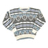 Vintage 1990s Van Heusen AOP Winter Knit Crewneck Sweater Men&