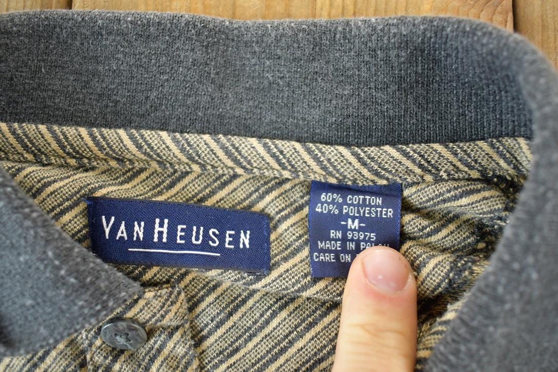 Vintage 1990s Van Heusen Button Up Western Style Shirt Men's Large from propervintagecanada