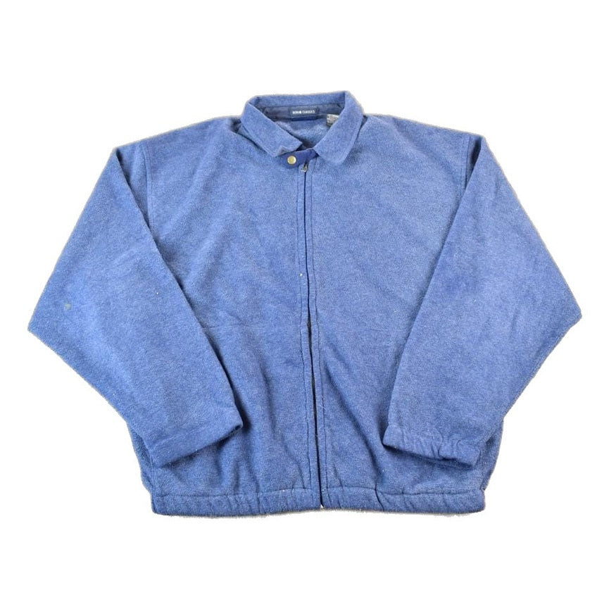 Vintage 1990s Van Heusen Denim Classics Fleece Outdoorsman Sweater Men's XL from propervintagecanada