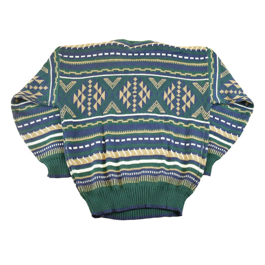 Vintage 1990s Van Heusen Knit Crewneck Sweater Men's M from propervintagecanada