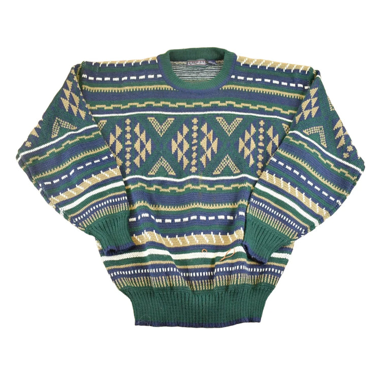 Vintage 1990s Van Heusen Knit Crewneck Sweater Men's M from propervintagecanada