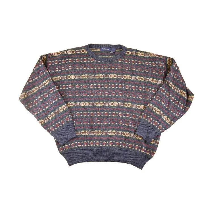 Vintage 1990s van Heusen Knit Sweater Men's XL from propervintagecanada