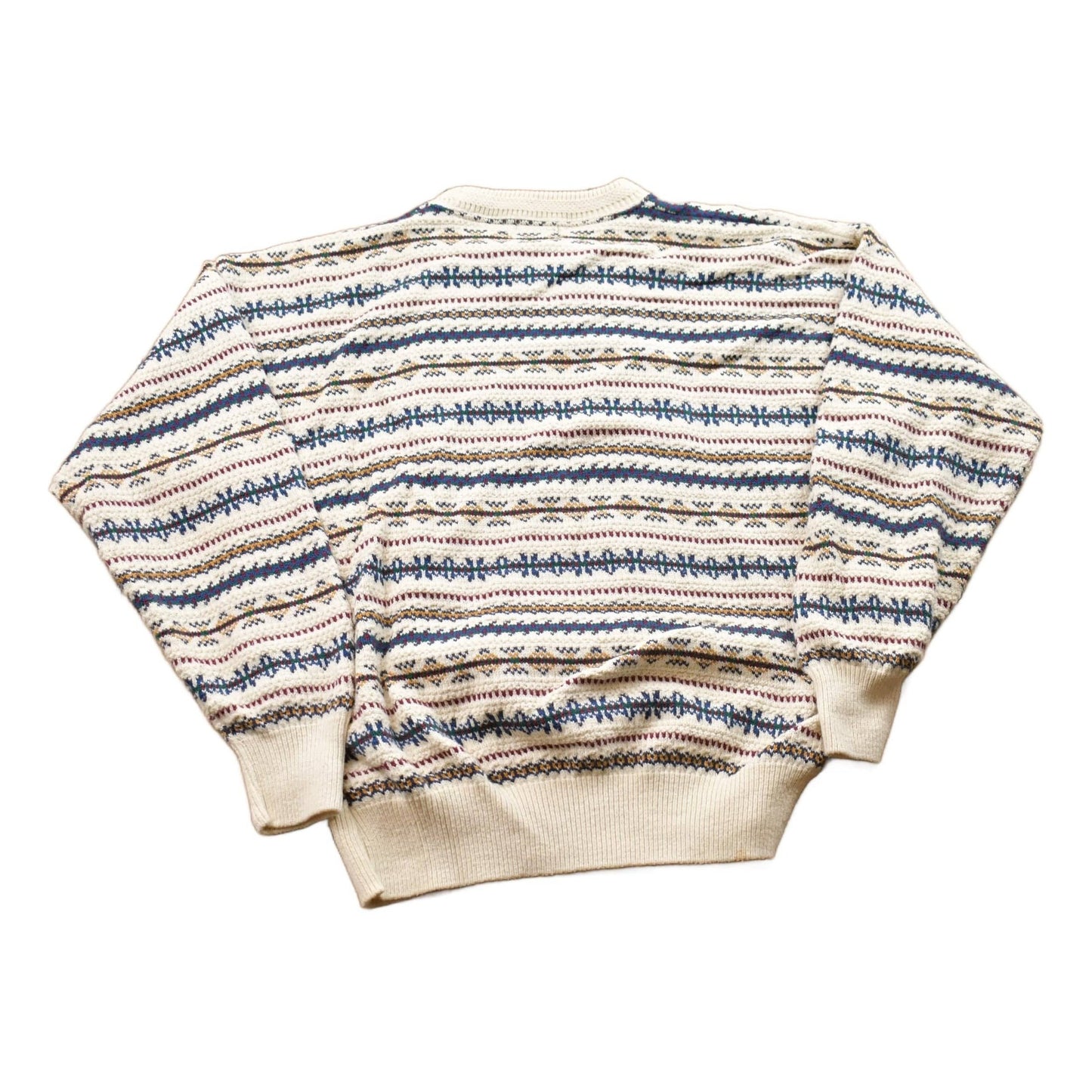 Vintage 1990s Van Heusen Knitted Crewneck Sweater from propervintagecanada