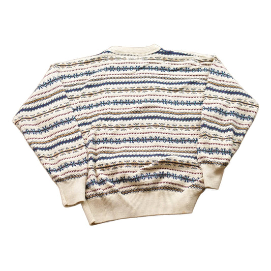 Vintage 1990s Van Heusen Knitted Crewneck Sweater from propervintagecanada