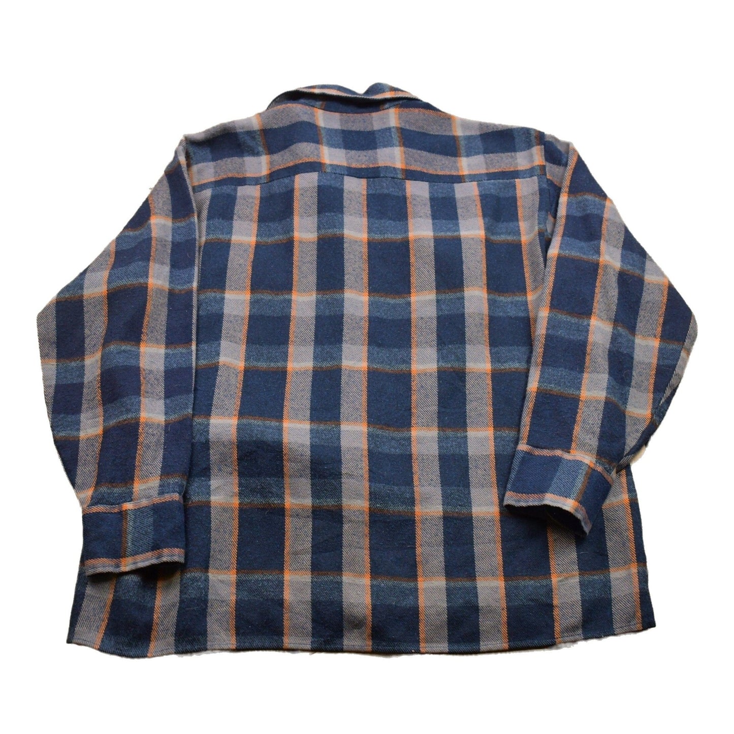 Vintage 1990s Van Heusen Plaid Lined Button Up Shirt Men's XL from propervintagecanada