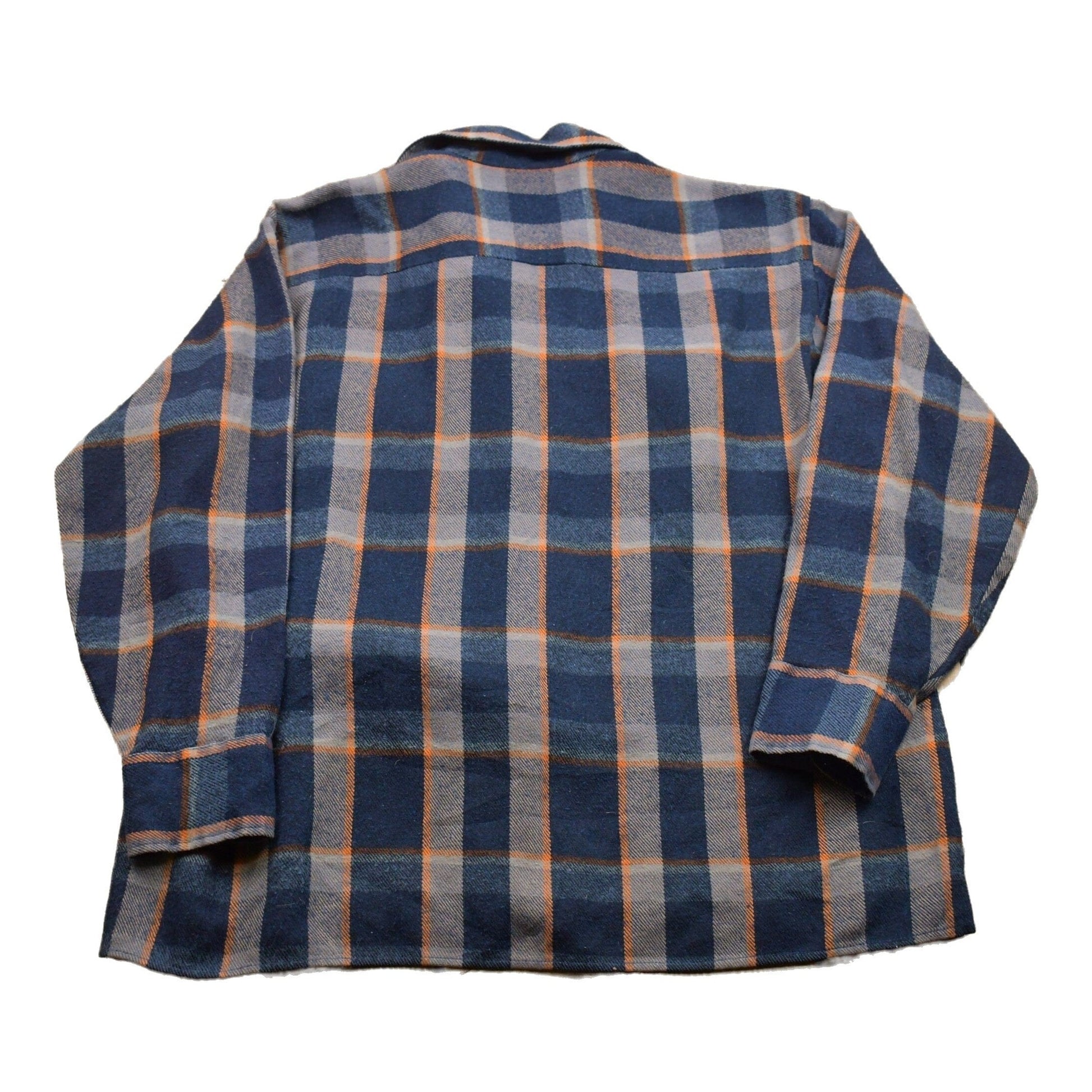 Vintage 1990s Van Heusen Plaid Lined Button Up Shirt Men's XL from propervintagecanada