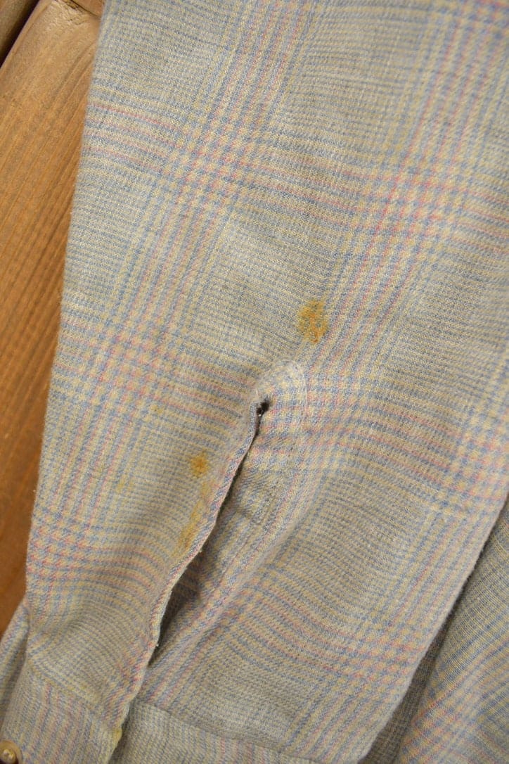 Vintage 1990s Van Heusen Striped Button Up Shirt Men's Medium from propervintagecanada