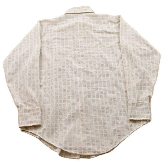 Vintage 1990s Van Heusen Vanknit Button Up Shirt Men's Medium from propervintagecanada