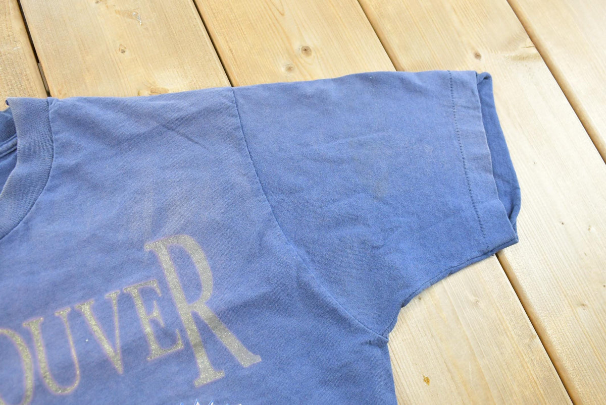 Vintage 1990s Vancouver British Columbia Souvenir T-Shirt Men's M from propervintagecanada