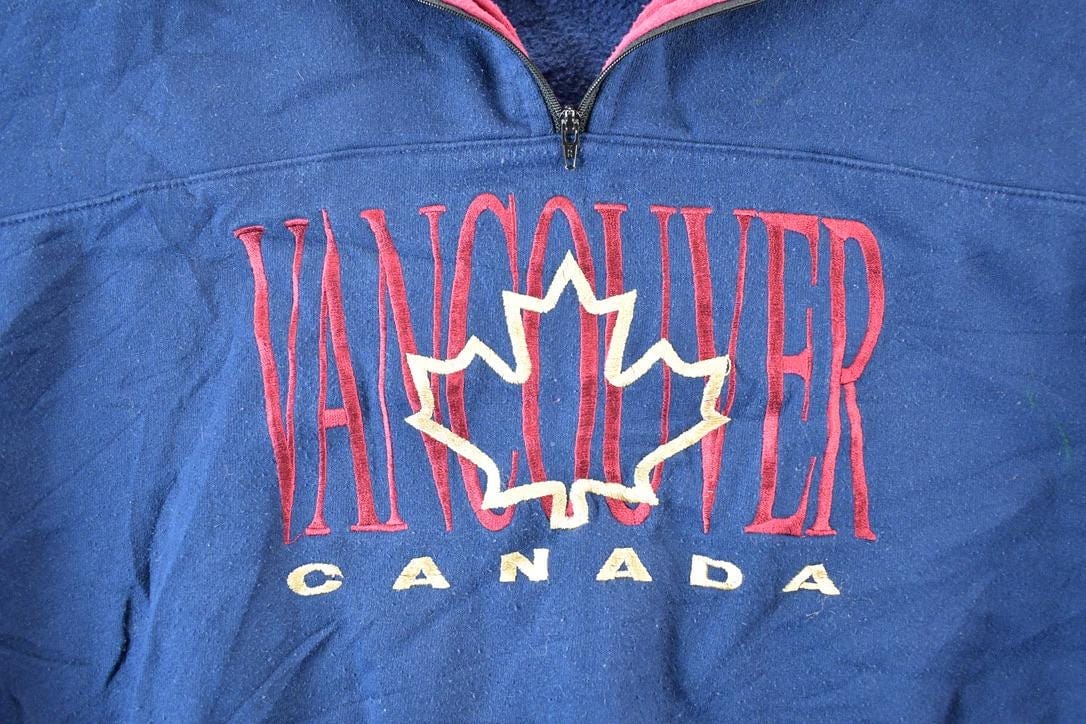 Vintage 1990s Vancouver Canada Crewneck Sweatshirt Mens L Men's Medium from propervintagecanada