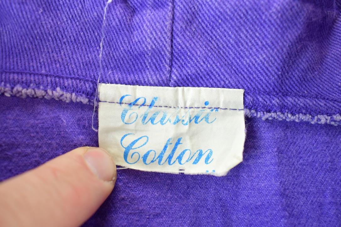Vintage 1990s Vancouver Canada Granville Island Heavy Cotton Quarter Zip Souvenir Crewneck Sweatshirt Men's Large from propervintagecanada