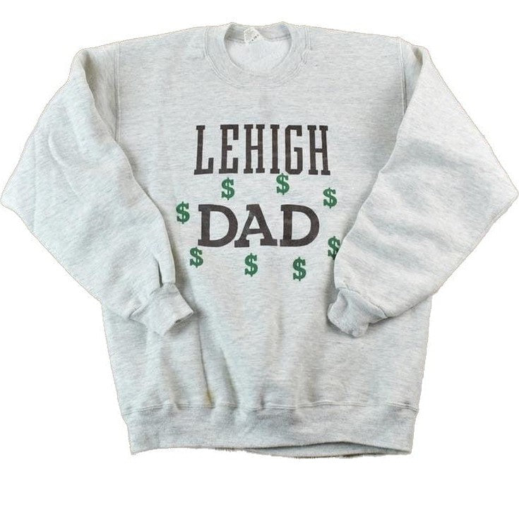 Vintage 1990s Velva Sheen Lehigh Money Dad Souvenir Crewneck Sweatshirt Men's XL from propervintagecanada