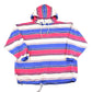 Vintage 1990s Venezia Striped Hoodie Souvenir Sweatshirt Women's XL from propervintagecanada