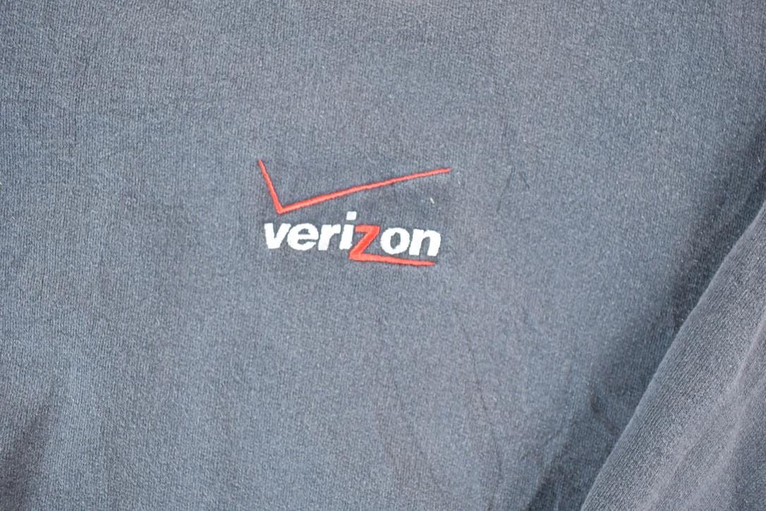 Vintage 1990s Verizon Crewneck Heavyweight Sweatshirt Made In USA Men's XL from propervintagecanada