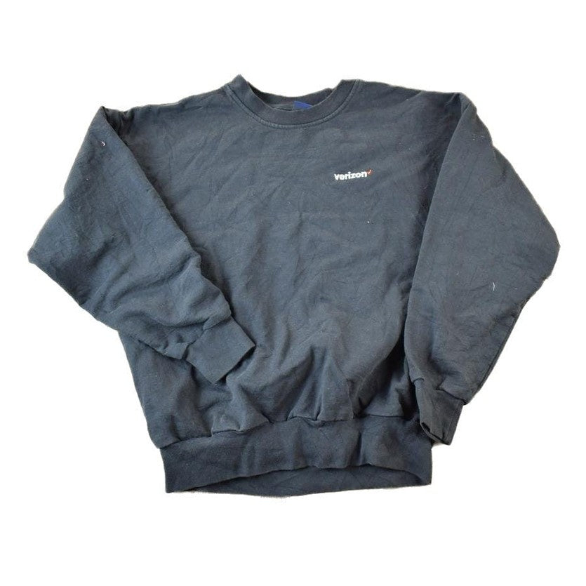 Vintage 1990s Verizon Souvenir Heavyweight Crewneck Sweatshirt Made In USA Men's Large from propervintagecanada