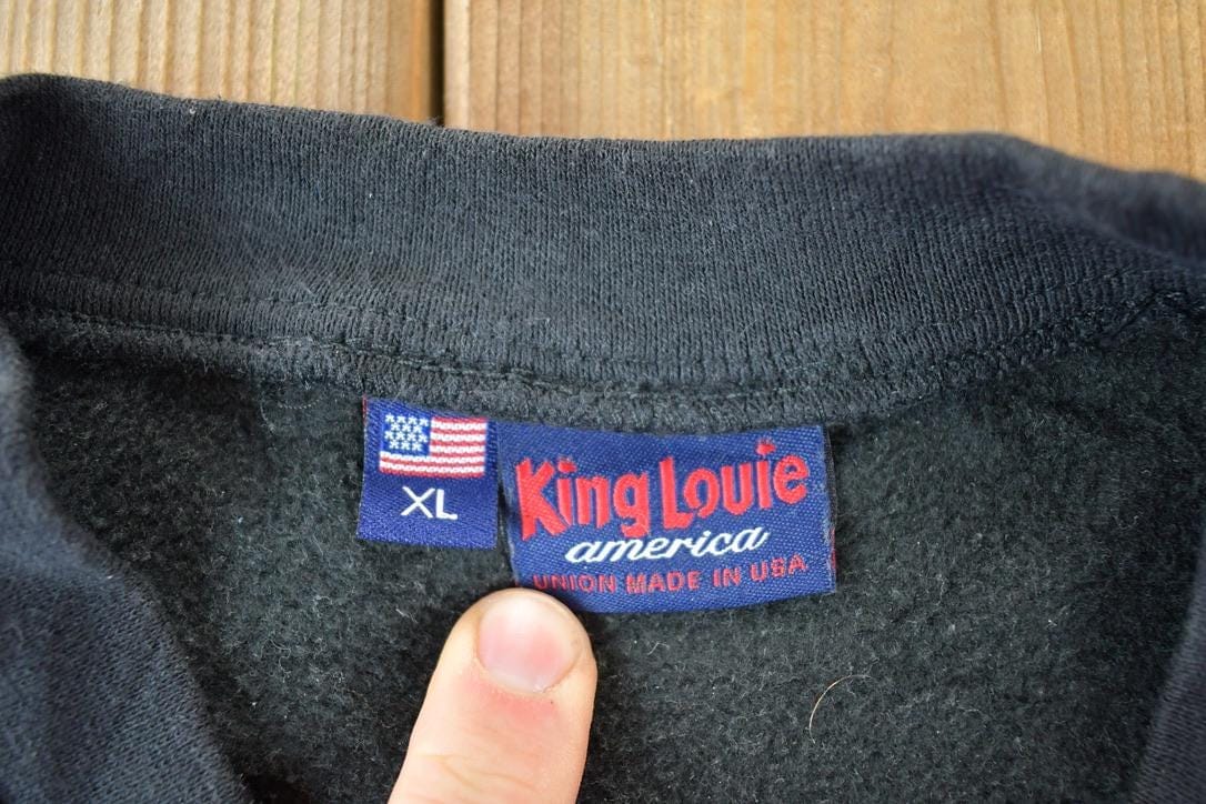 Vintage 1990s Verizon Souvenir Heavyweight Crewneck Sweatshirt Made In USA Men's Large from propervintagecanada