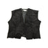 Vintage 1990s Victory Embroidered Suede Leather Vest Jacket Women&