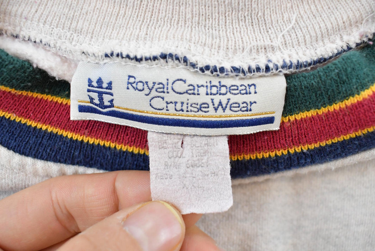 Vintage 1990s Viking Serenade Royal Caribbean Cruise Crewneck Sweatshirt Mens XL from propervintagecanada