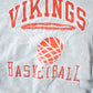 Vintage 1990s Vikings Basketball Lee Cross Grain Souvenir Crewneck Sweatshirt Made In USA Men's Small from propervintagecanada