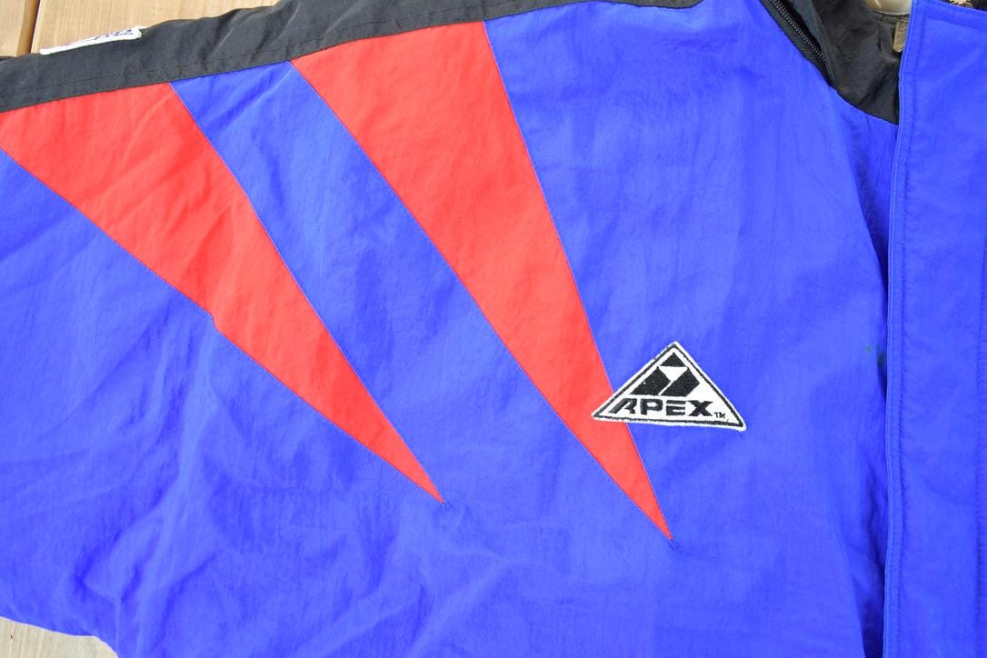 Vintage 1990s Vintage Apex One Sharktooth Buffalo Bills Full Zip Proline NFL Jacket from propervintagecanada