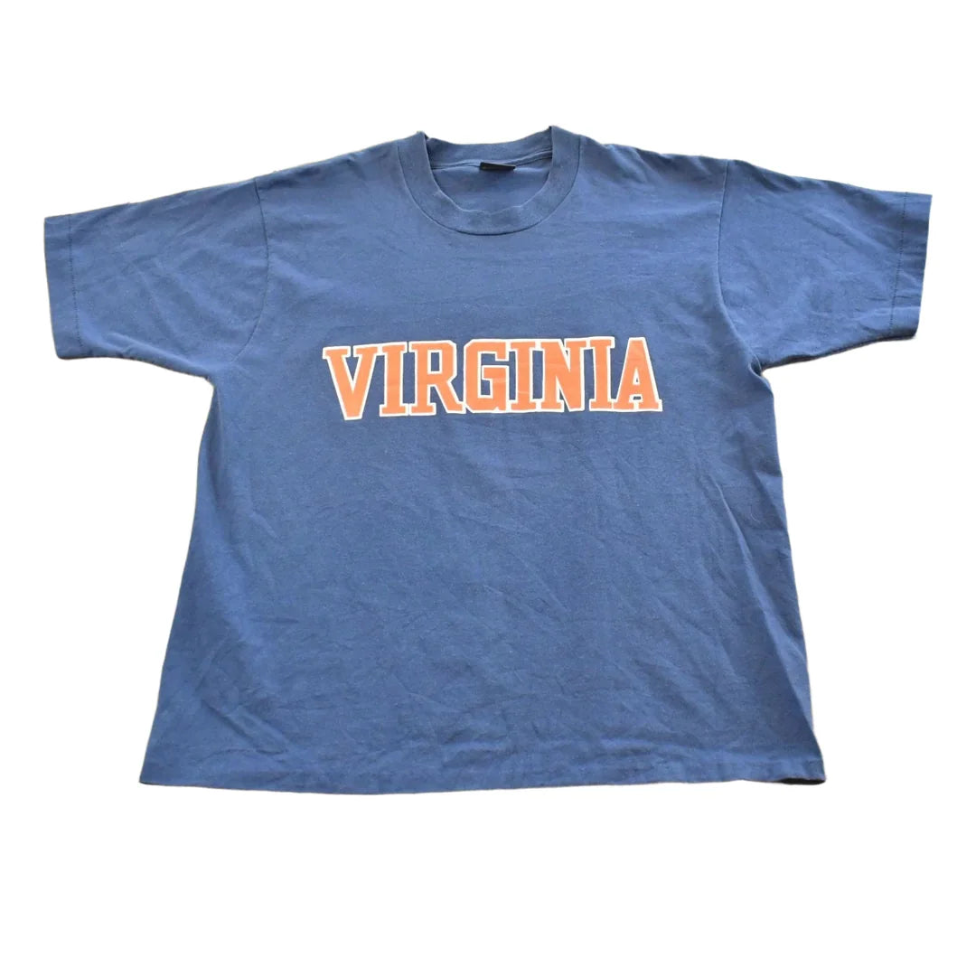 Vintage 1990s Virginia Cavaliers University Collegiate T-Shirt Mens M from propervintagecanada