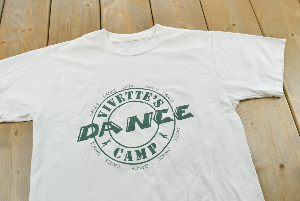 Vintage 1990s Vivette's Dance Camp Souvenir T-Shirt Men's S from propervintagecanada