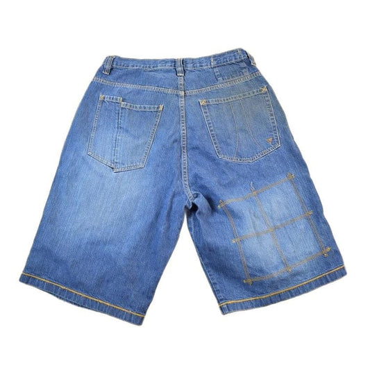 Vintage 1990s Vokal Hip Hop Baggy Denim Jean Shorts Men's 34 x 11 from propervintagecanada
