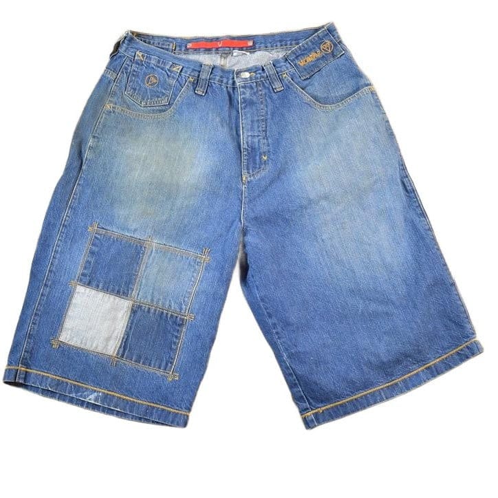Vintage 1990s Vokal Hip Hop Baggy Denim Jean Shorts Men's 34 x 11 from propervintagecanada