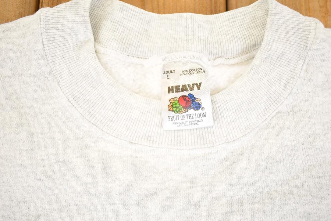 Vintage 1990s Wadenas Pride On Ice Hockey Crewneck Sweatshirt Men's L from propervintagecanada